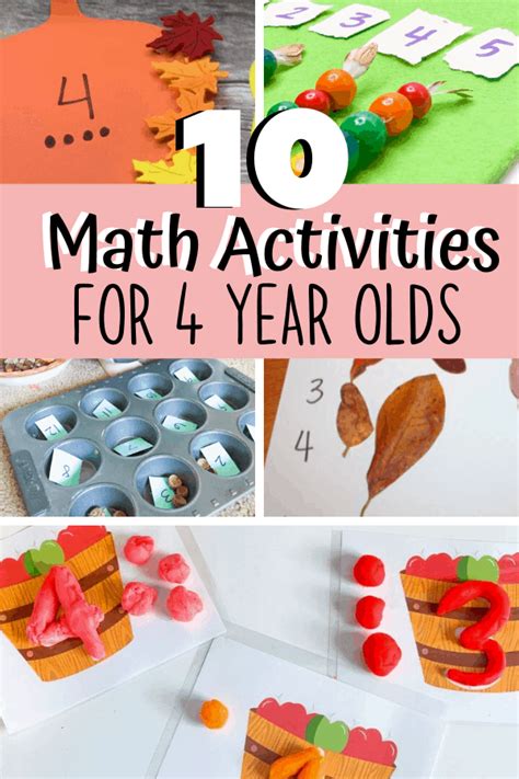 Maths Activities For 4 Year Olds [PDF].
